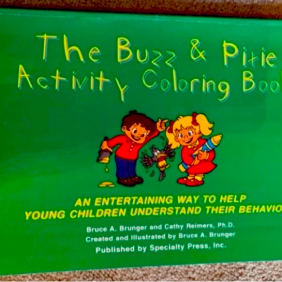 The buzz and pixie activity coloring book- an entertaining way to help children - Picture 1 of 11